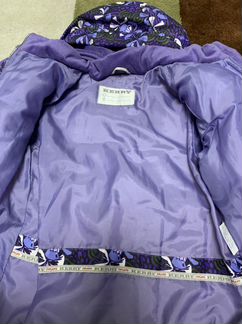 Куртка зимняя kerry для девочки 116