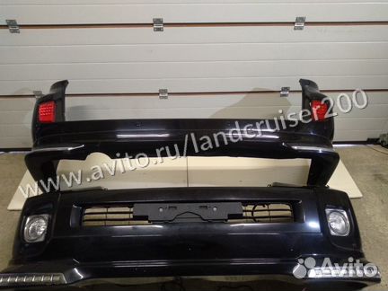Бампер Land Cruiser 200