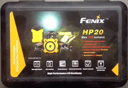 Налобный фонарь Fenix HP20 Cree XP-5