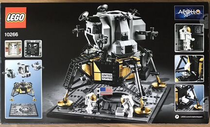 Lego 10266. Лунный модуль