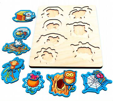 Сортер Где Чей домик