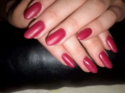 Маникюр с покрытием гель лаком