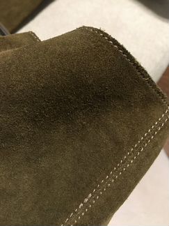 Ботинки замшевые zara (40-41)