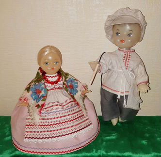 Паричковая кукла СССР грелка на чайник