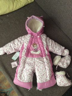 Комбинезон трансформер на овчине