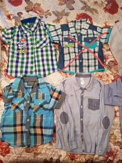 Новые рубашки на мальчика