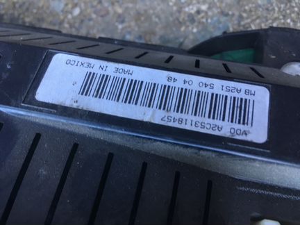 Mercedes W164 W251 X164 панель приборов ZGS