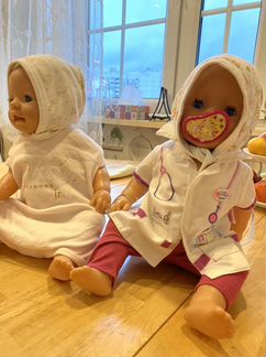 Куклы baby born и много одежды