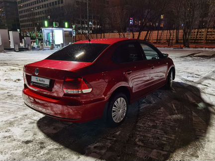 Volkswagen Polo 1.6 AT, 2016, 110 560 км