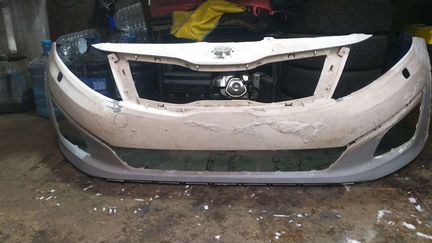 Бампер передний киа оптима 3 рестайлинг kia optima