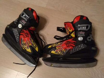 Коньки детские раздвижные 30-35