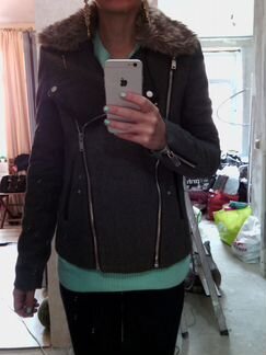 Пальто укороченное Bershka