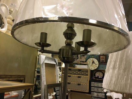 Торшер в состаренном стиле