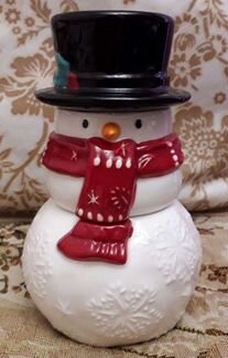Снеговичок для соли и перца
