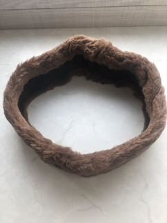 Повязка на голову из кролика