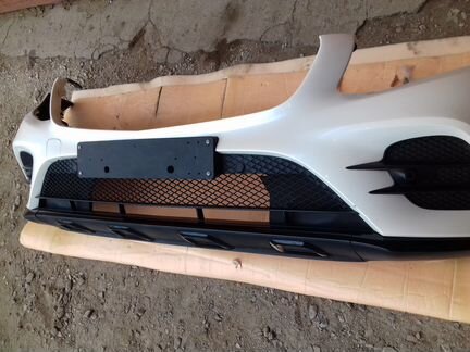 Бампер AMG в сборе Mercedes GLC оригинал идеал