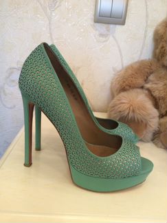 Туфли зеленые CorsoComo оригинал