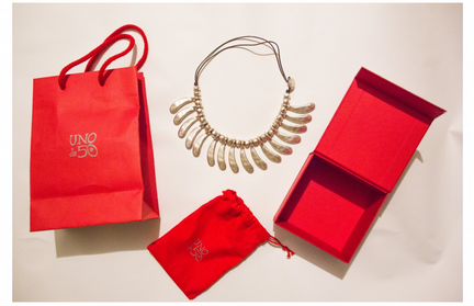 Колье UNO de 50 Новое Ручная работа Оригинал