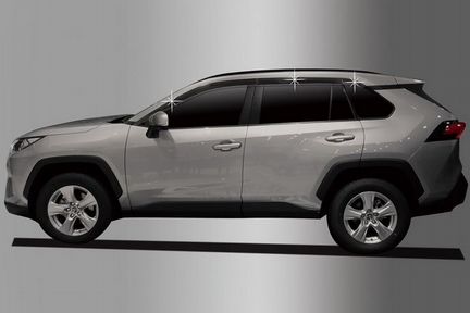 Toyota RAV4 2020- XA50 дефлекторы 6 частей