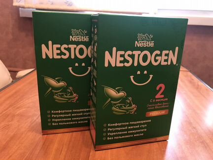 Молочная спесь Nestogen (2 шт.)