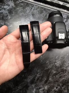 Ремешок для часов из кожи крокодила 22мм