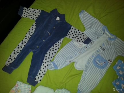 Пакет вещей для мальчика 4-12 месяцев