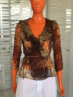 Блузка топ MaxMara шёлк оригинал