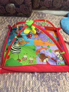 Развивающий коврик Разноцветное сафари