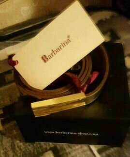 Женский золотой ремень Barbarina, Италия. Новый