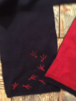 Комплект шапка и шарф для девочки