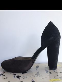 Туфли замшевые