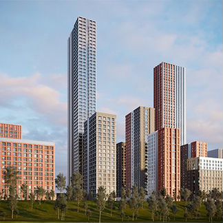 1-к квартира, 43.7 м², 43/52 эт.