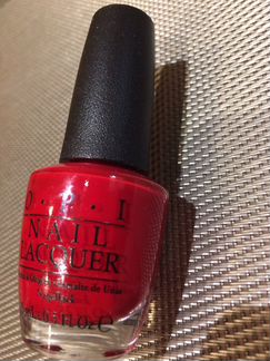 Лак для ногтей OPI Big Apple Red