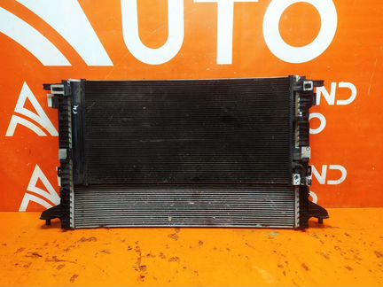 Радиатор двигателя (двс) Audi A6 5 C8 2018-Нв