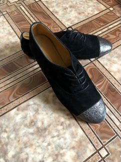 Новые туфли лоферы Италия кожа