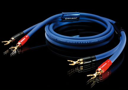 Новые Oehlbach AIR blue 5 бананы или лопатки