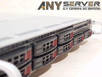 Сервер Supermicro 1027R 2xE5-2620 48Gb 8x2.5