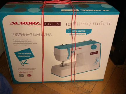 Швейная машинка aurora style 5