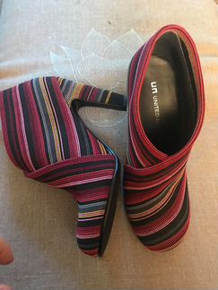 Новые ботильоны United Nude.Мультиколор