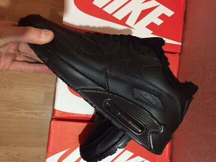 Nike Air Max 90 зимние с мехом