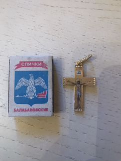 Крест золотой