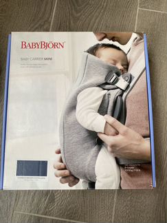 Рюкзак-кенгуру BabyBjorn mini Cotton