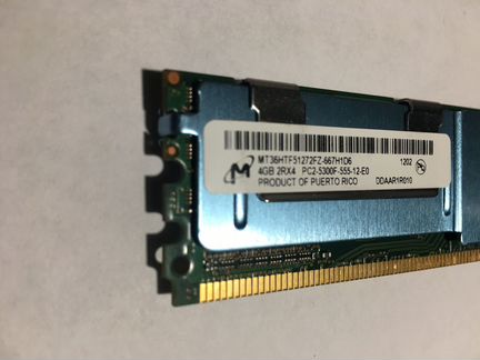 Модуль памяти Micron FB-dimm DDR2 4Gb HP466436-061