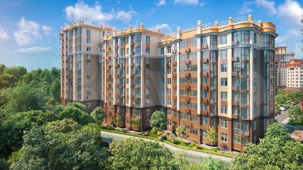 2-к квартира, 57.5 м², 21/22 эт.