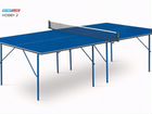 Теннисный стол Hobby 2 blue - любительский стол